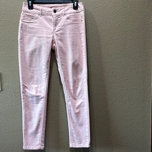 Womens small peach colored denim pants